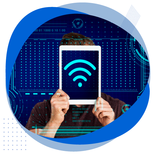 Mesh wifi router network setup